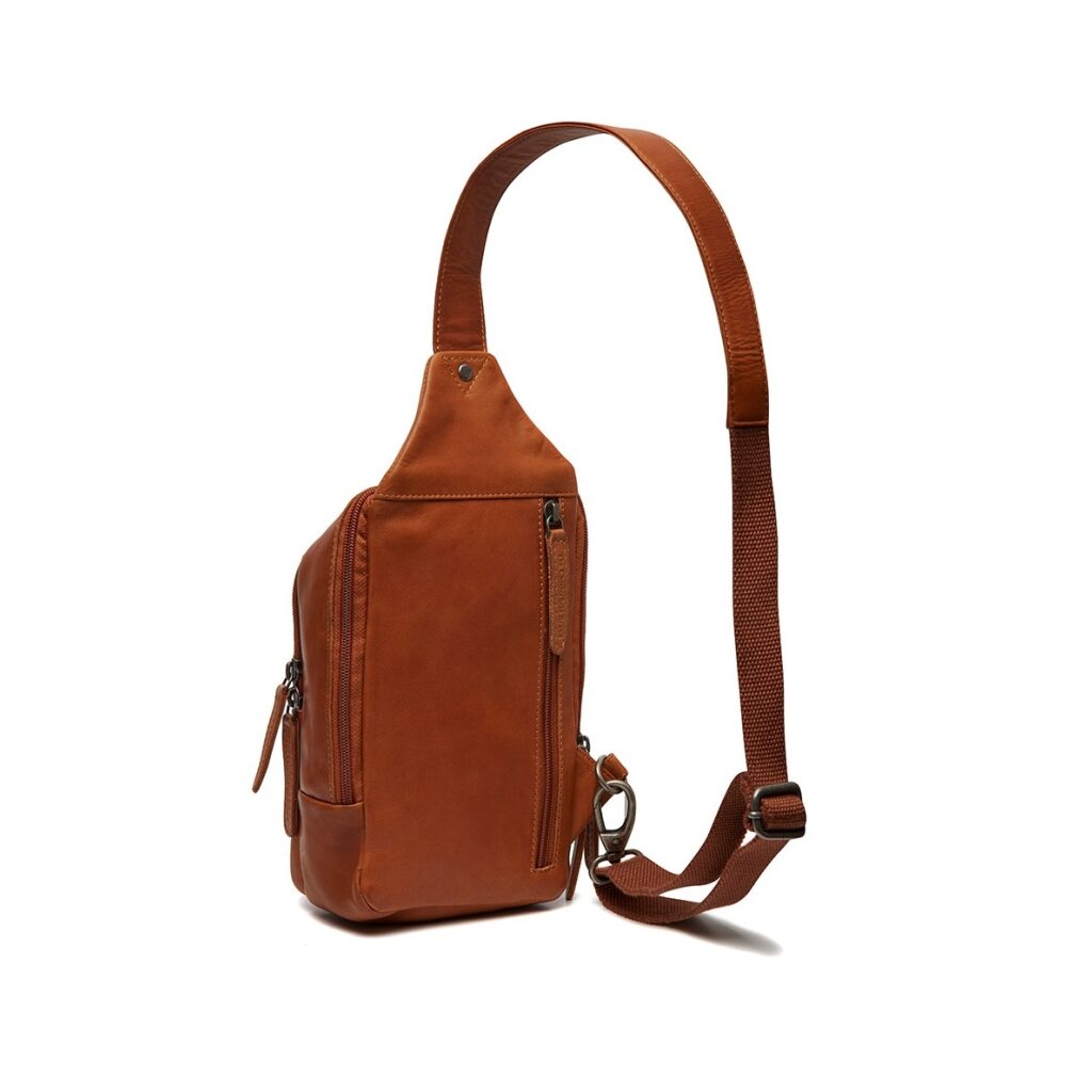 The Chesterfield Brand Leder Crossbody Tasche Riga cognac, Hauptbild 3