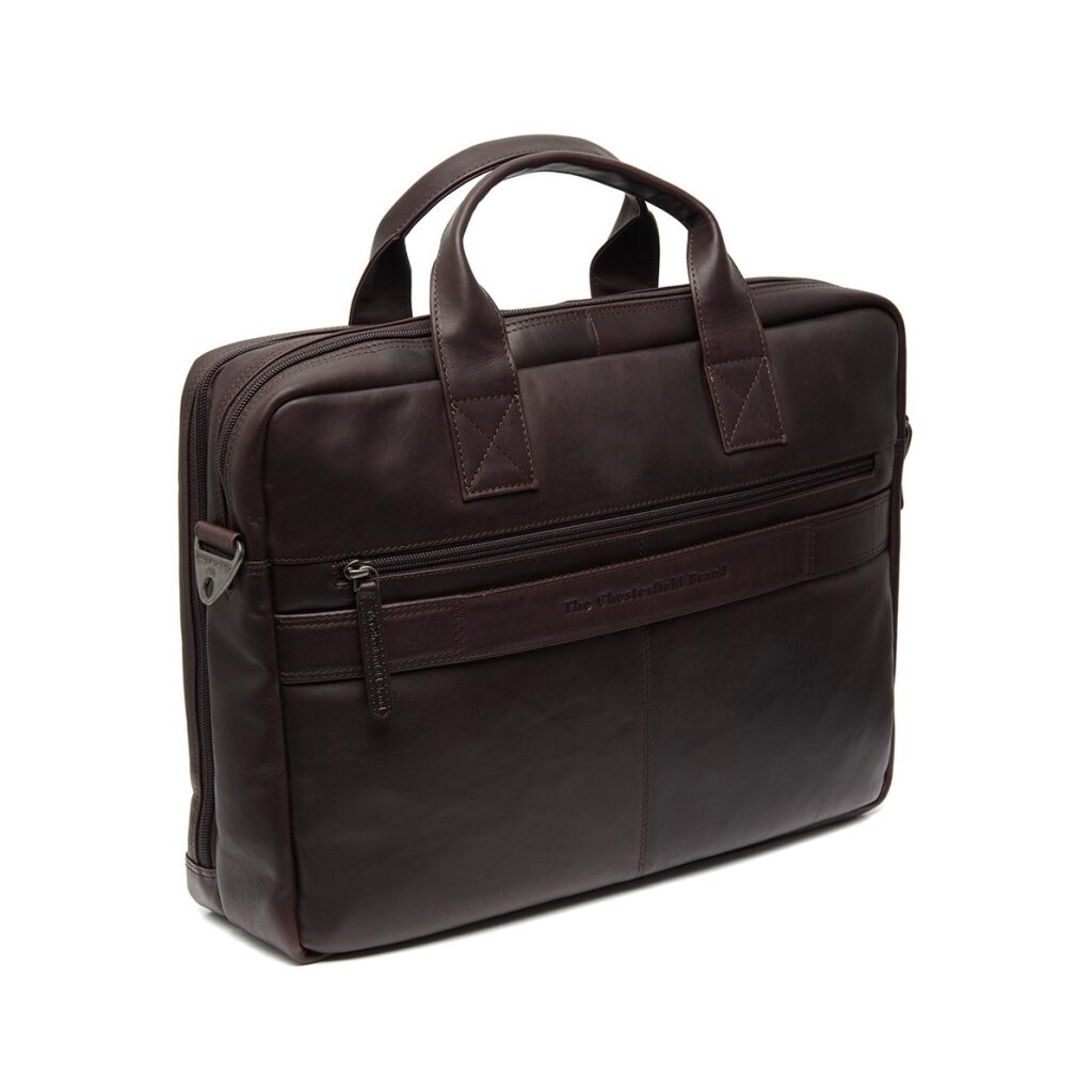 The Chesterfield Brand Leder Laptoptasche Frazer braun, Hauptbild 4