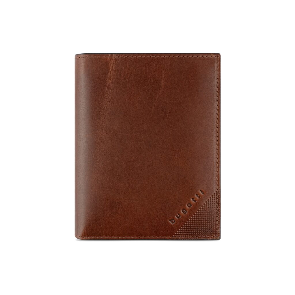 Ledergeldbörse Nobile Vertical Wallet With Flap 49125507 cognac