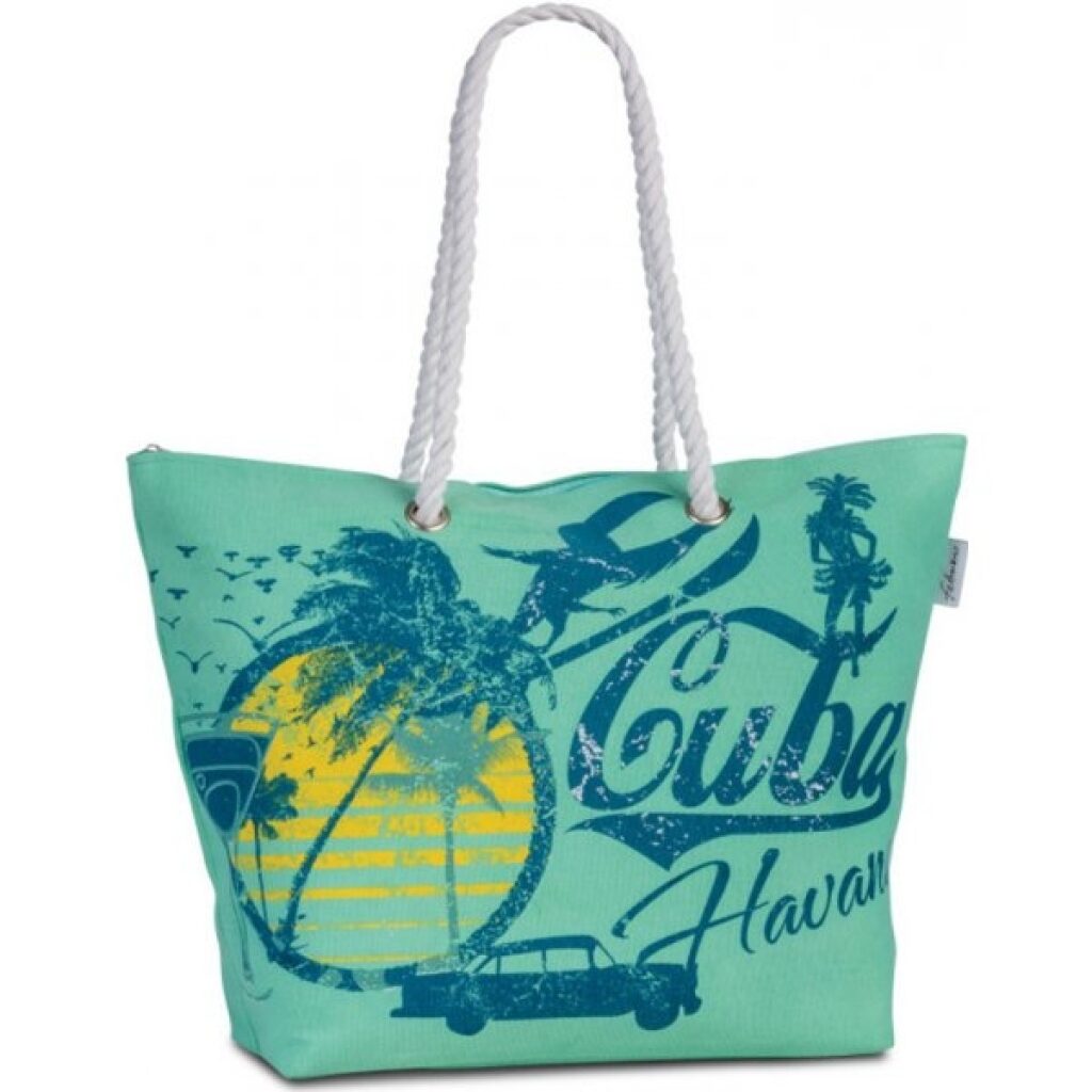 Fabrizio Strandtasche / Sommertasche CUBA HAVANA 50334-9900 grün, Feature-Bild Fabrizio Strandtasche / Sommertasche CUBA HAVANA 50334-9900 grün, Feature-Bild
