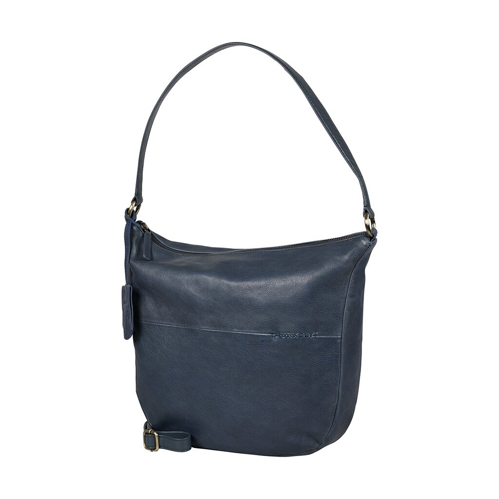 Burkely Leder Hobo-Tasche Natural Norah blau, Hauptbild 4