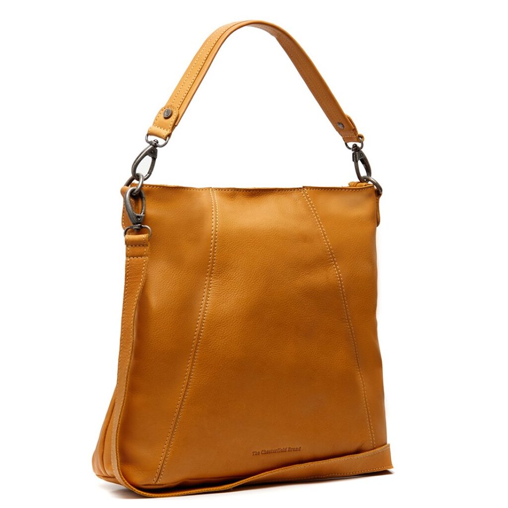 Lederhandtasche - Umhängetasche Sintra ockergelb Lederhandtasche - Umhängetasche Sintra ockergelb