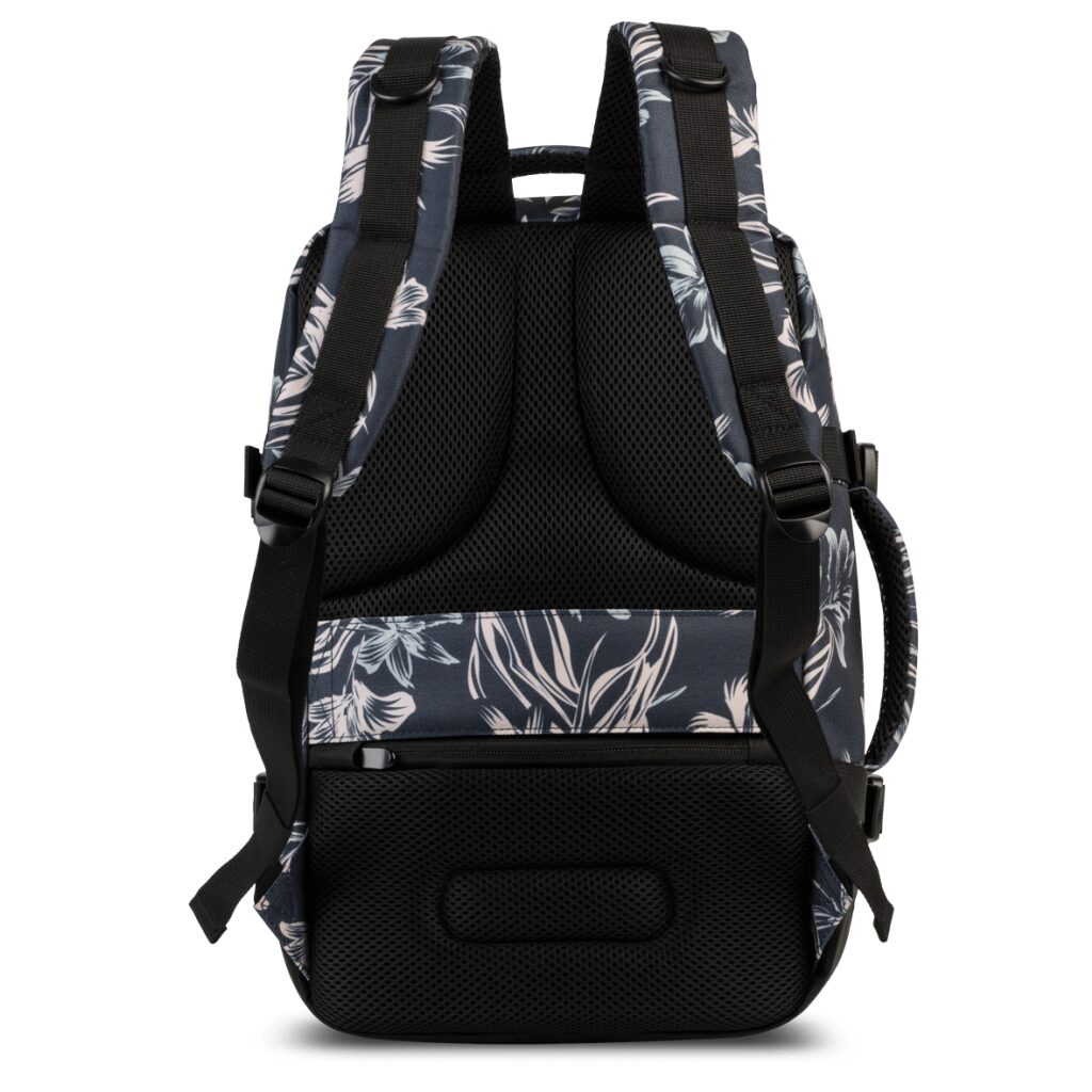 Handgepäck Rucksack 40x20x25 cm dunkelblau-natur