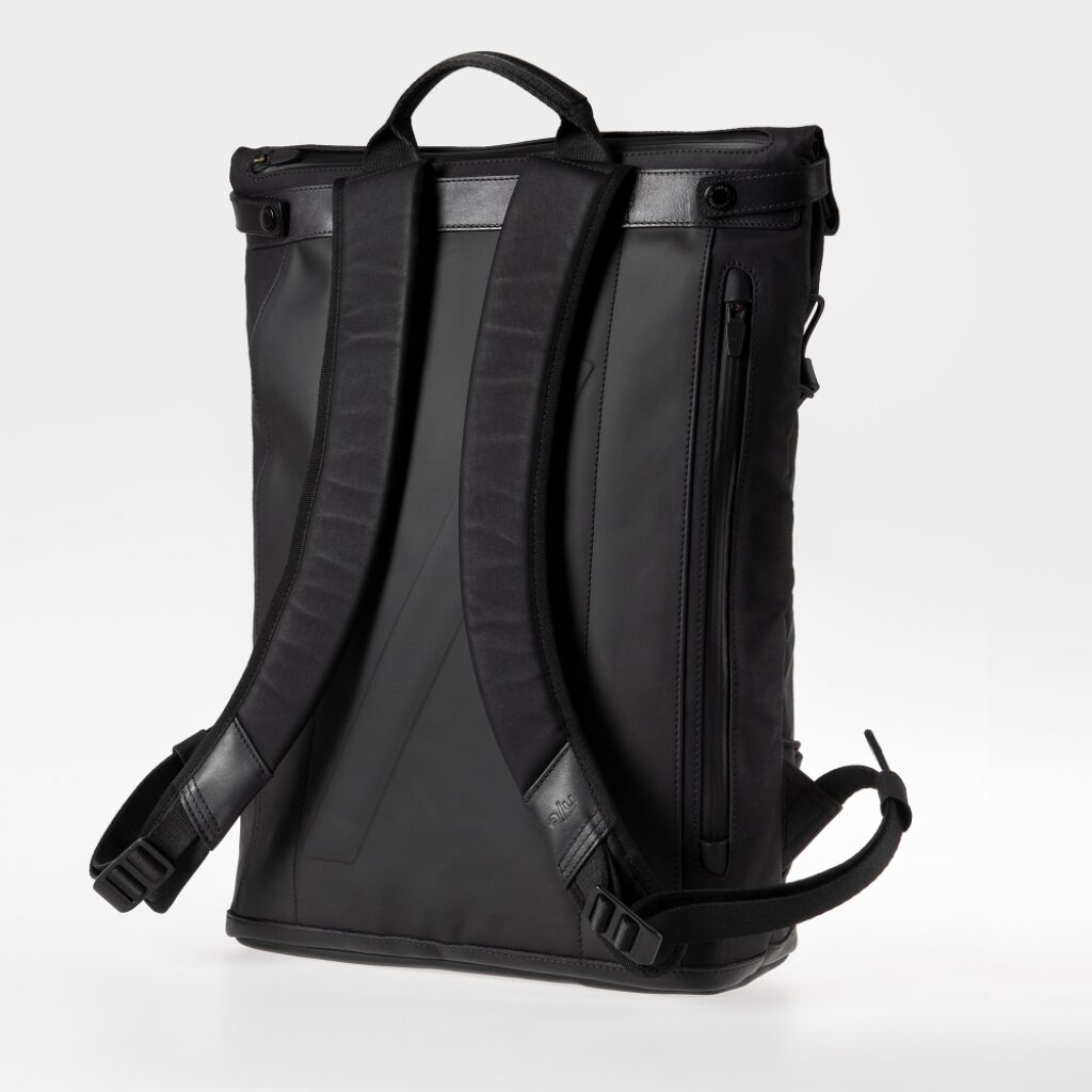 aunts & uncles Lederrucksack Osaka black, Hauptbild 7