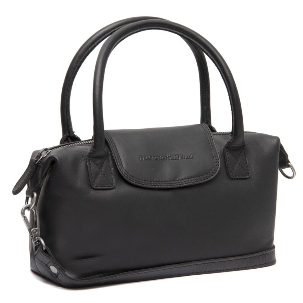 Lederhandtasche Hockney schwarz Lederhandtasche Hockney schwarz