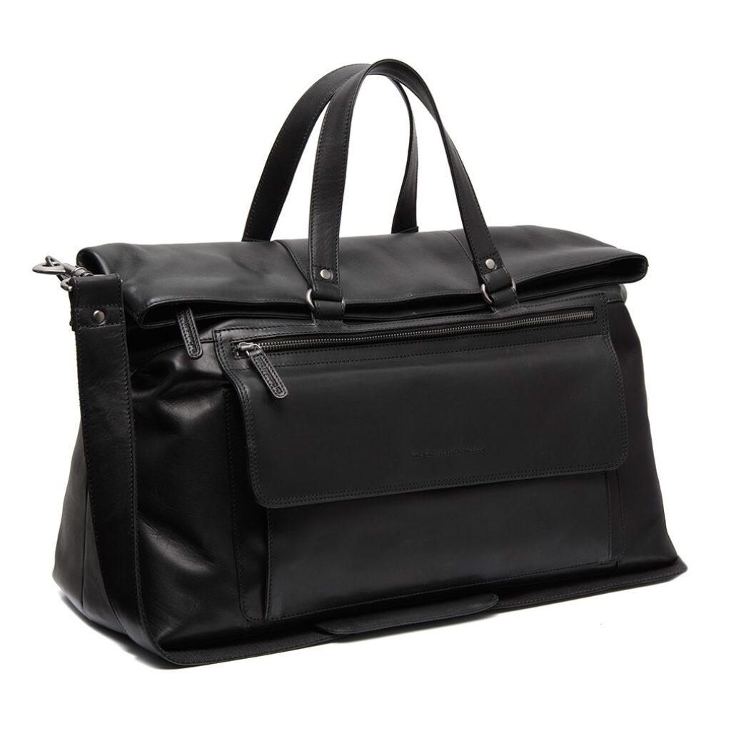 Leder Reisetasche Lazio schwarz Leder Reisetasche Lazio schwarz