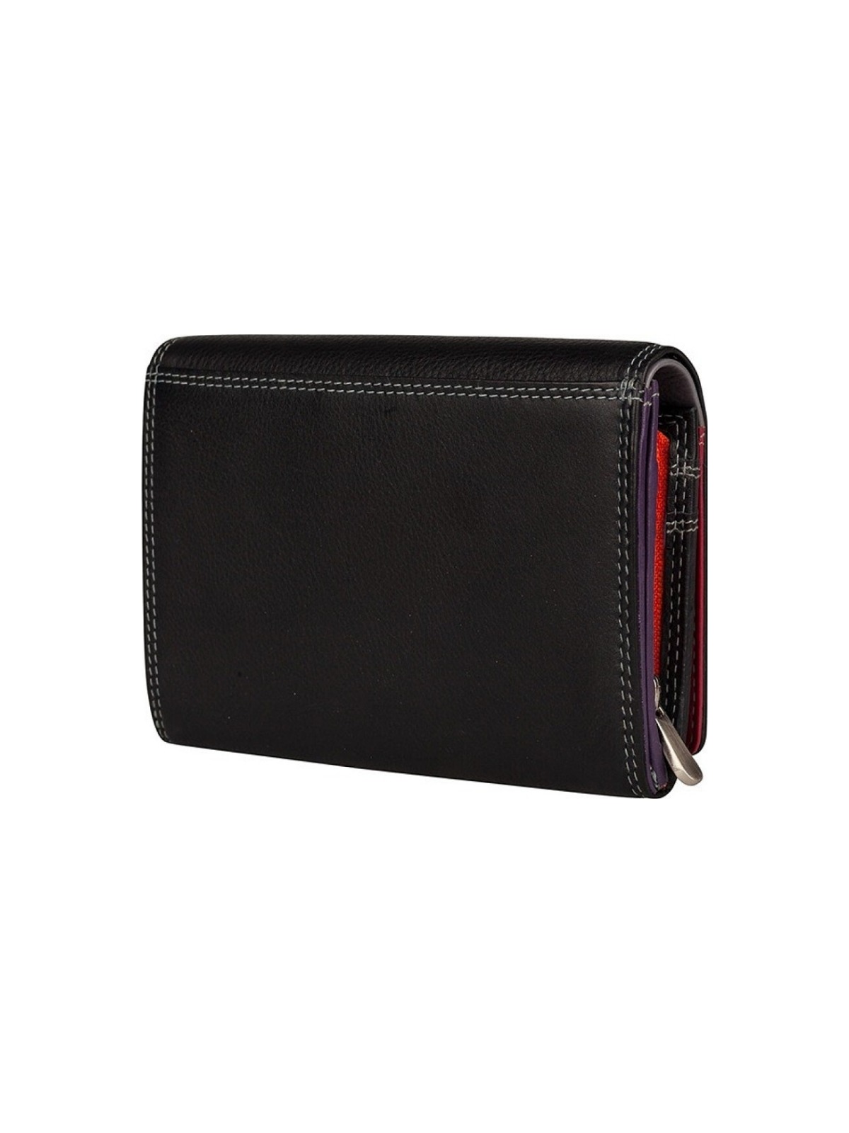 Patchi Ledergeldbörse Wallet L multicolor schwarz, Hauptbild 2