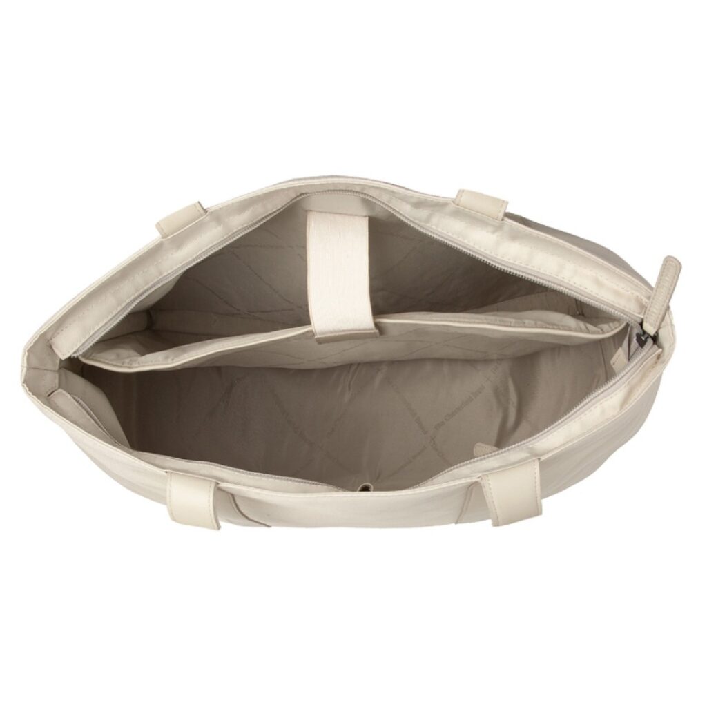 Leder Shopper Otta off-white