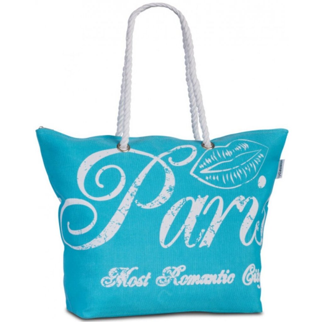 Strandtasche / Sommertasche Most Romantic City Paris 50334-9900 blau Strandtasche / Sommertasche Most Romantic City Paris 50334-9900 blau