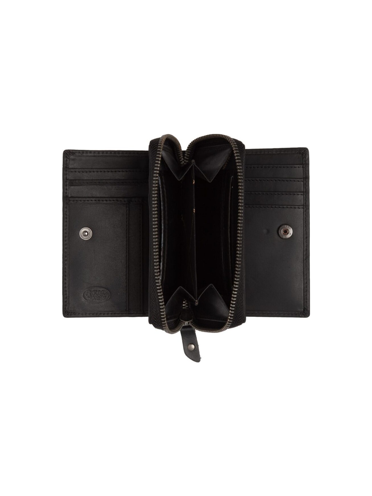 Ledergeldbörse Dalma schwarz Ledergeldbörse Dalma schwarz