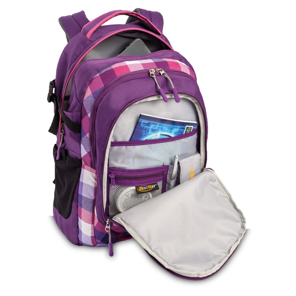 Bestway Schulrucksack 40177-1900 violett, Hauptbild 2