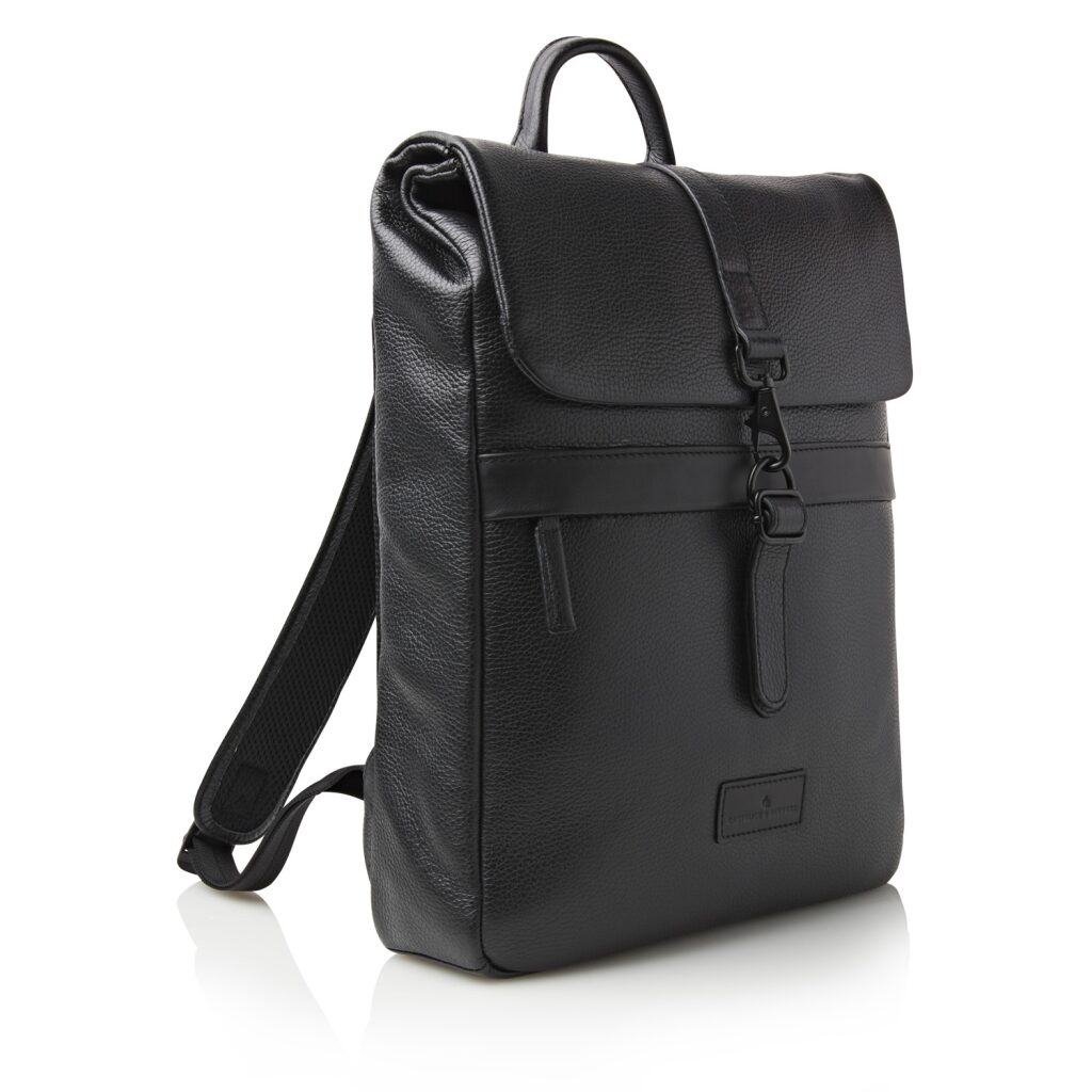 Castelijn & Beerens Lederrucksack / Businessrucksack Tango 269578 schwarz, Hauptbild 3