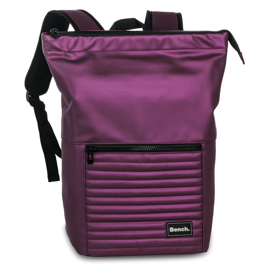 Sportrucksack Hydro quilted no-roll-top violett