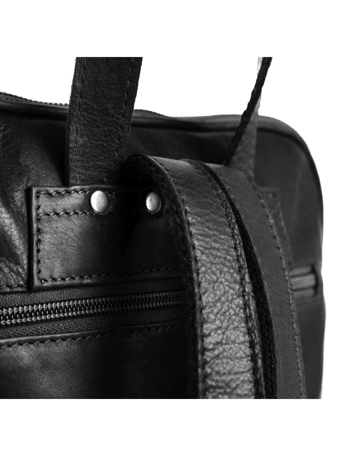 Lederrucksack Naomi schwarz Lederrucksack Naomi schwarz