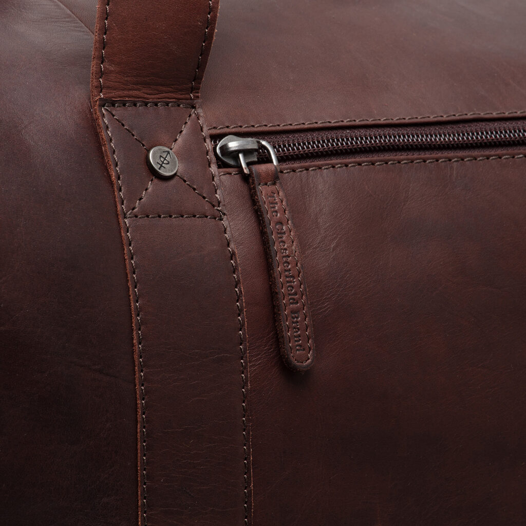 The Chesterfield Brand Leder Reisetasche - Weekender Conor braun, Hauptbild 6