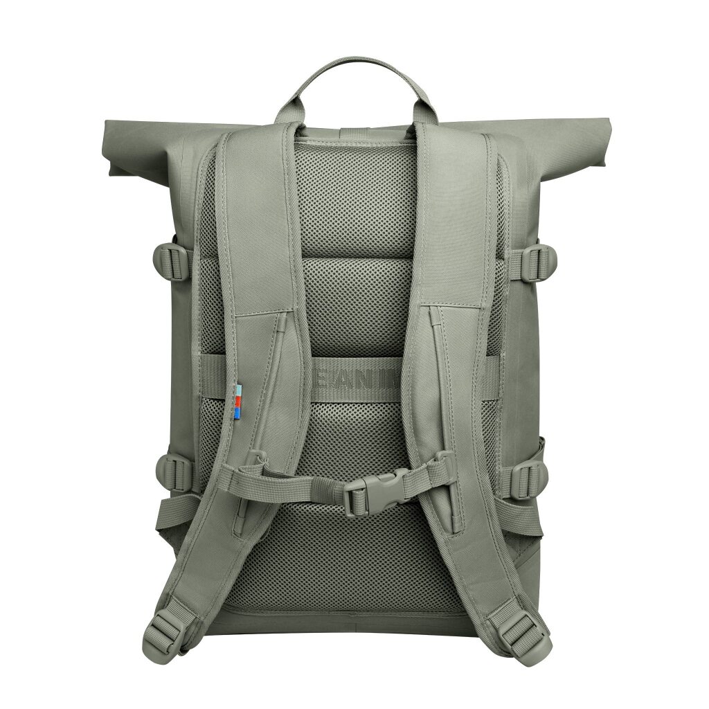 Got Bag Rolltop Rucksack 2.0 Monochrome grau-grün, Hauptbild 4