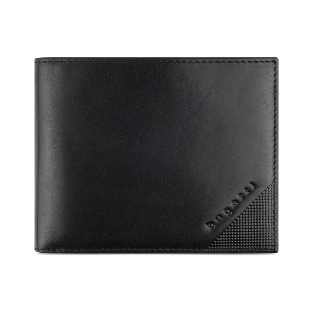 Ledergeldbörse Nobile Wallet With Flap 49125401 schwarz