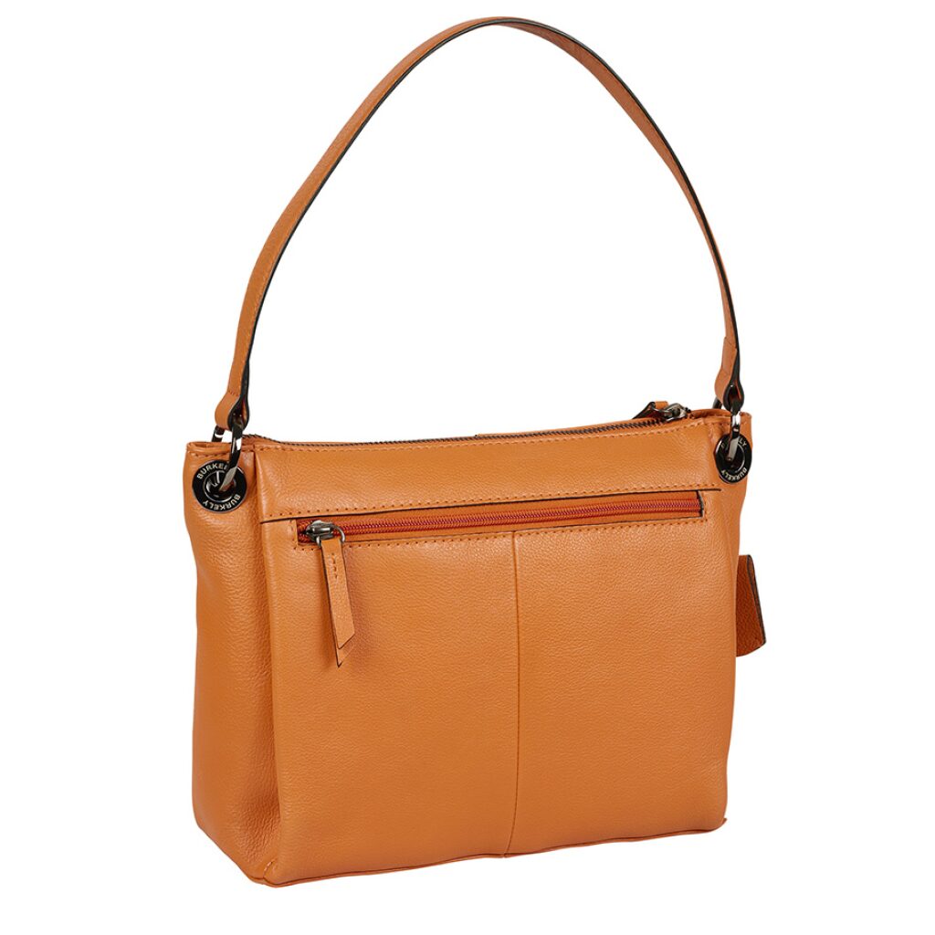 Burkely Schultertasche Radiant Raven orange, Hauptbild 4