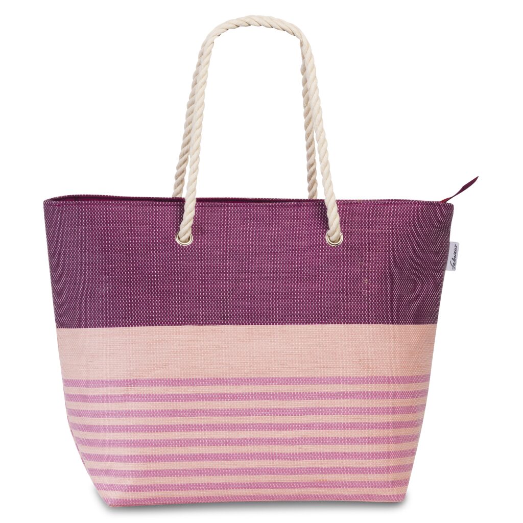 Fabrizio Strandtasche 55207-5121 brombeer-rosa, Feature-Bild Fabrizio Strandtasche 55207-5121 brombeer-rosa, Feature-Bild