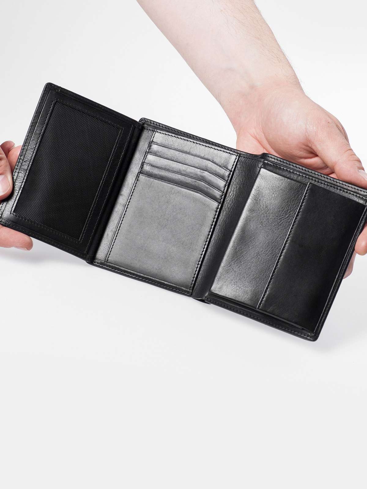 aunts & uncles Ledergeldbörse Yorick schwarz, Feature-Bild