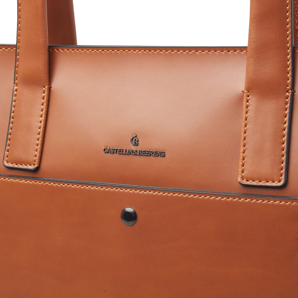 Castelijn & Beerens Leder Shopper Sara 209762 cognac, Hauptbild 5