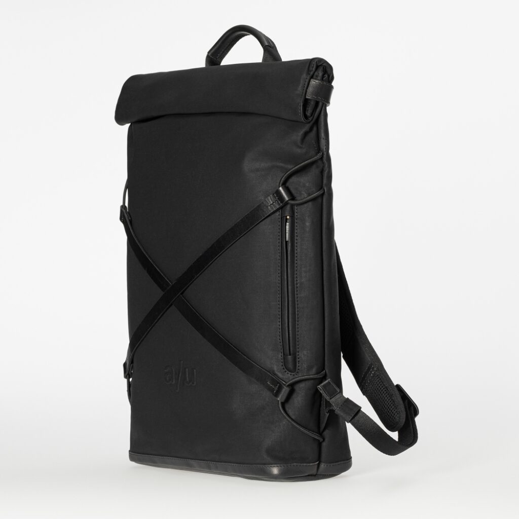 aunts & uncles Lederrucksack Osaka black, Hauptbild 10