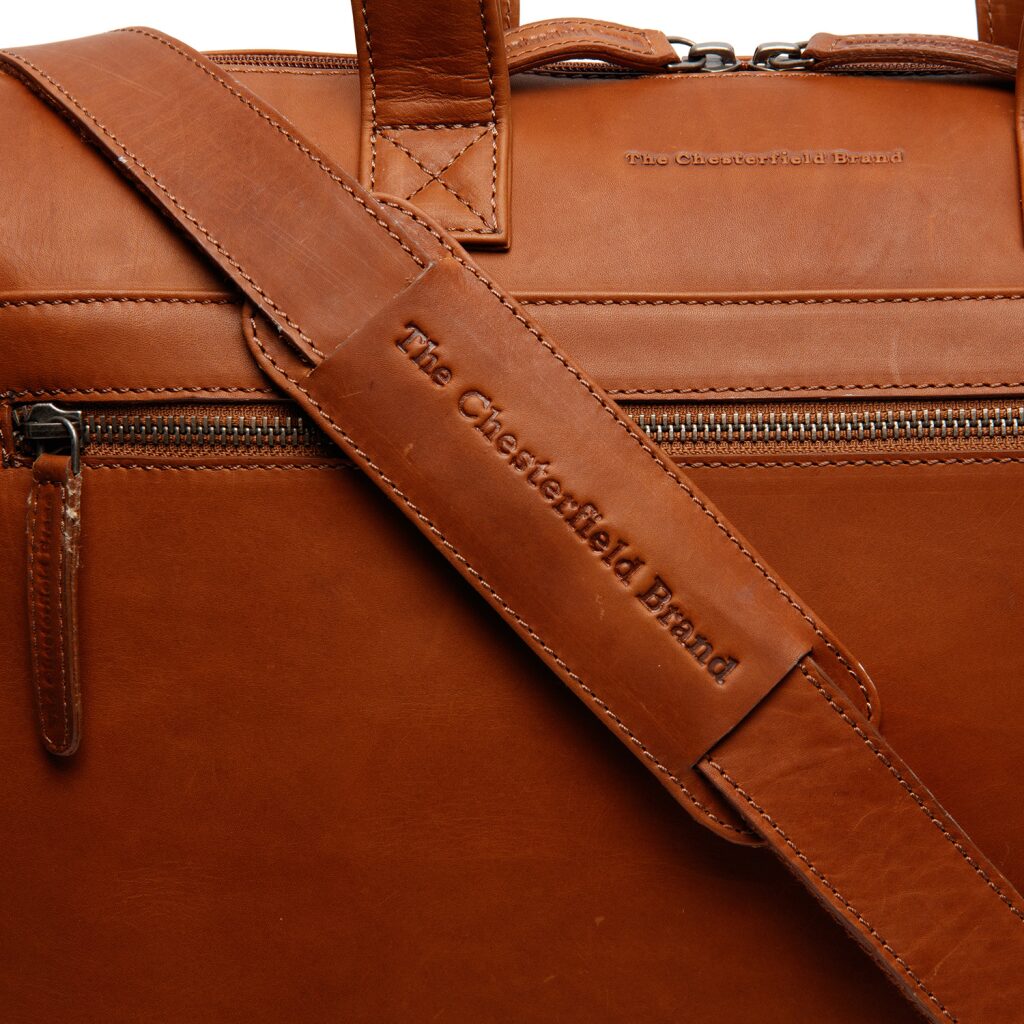 The Chesterfield Brand Leder Laptoptasche Levanto cognac, Hauptbild 9