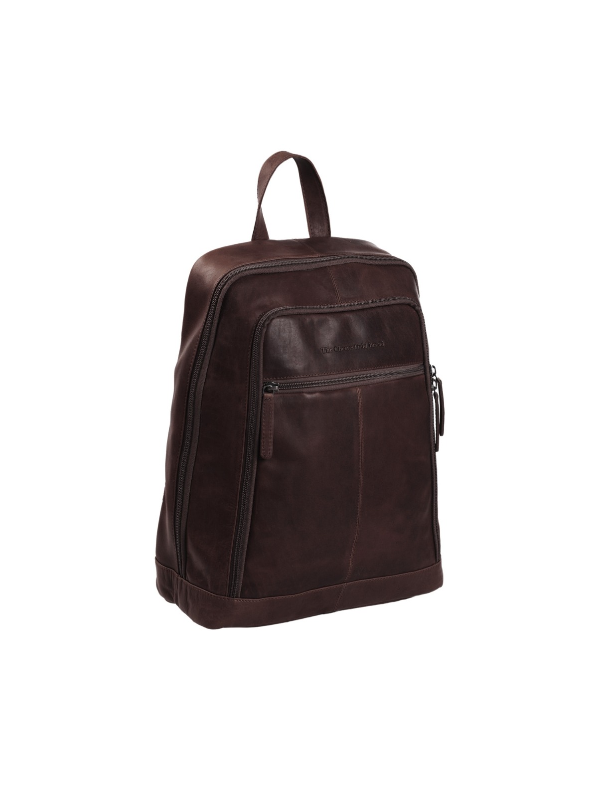 The Chesterfield Brand Lederrucksack James 14" braun, Feature-Bild