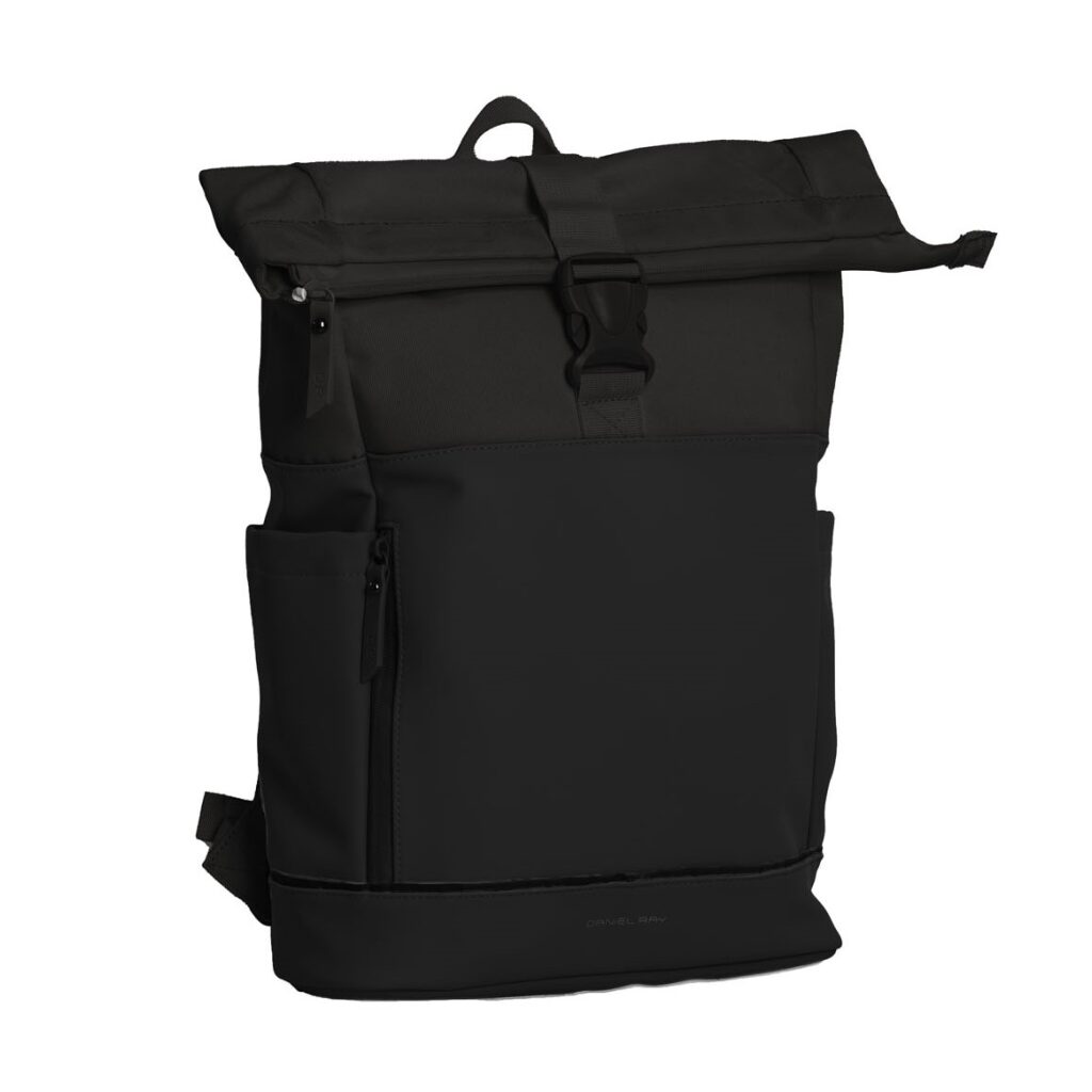 Rolltop-Rucksack Pittsburgh für Notebook 15,6" schwarz