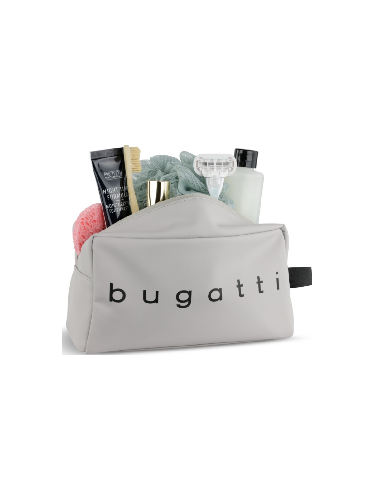 Bugatti Kulturtasche Rina hellgrau, Hauptbild 3