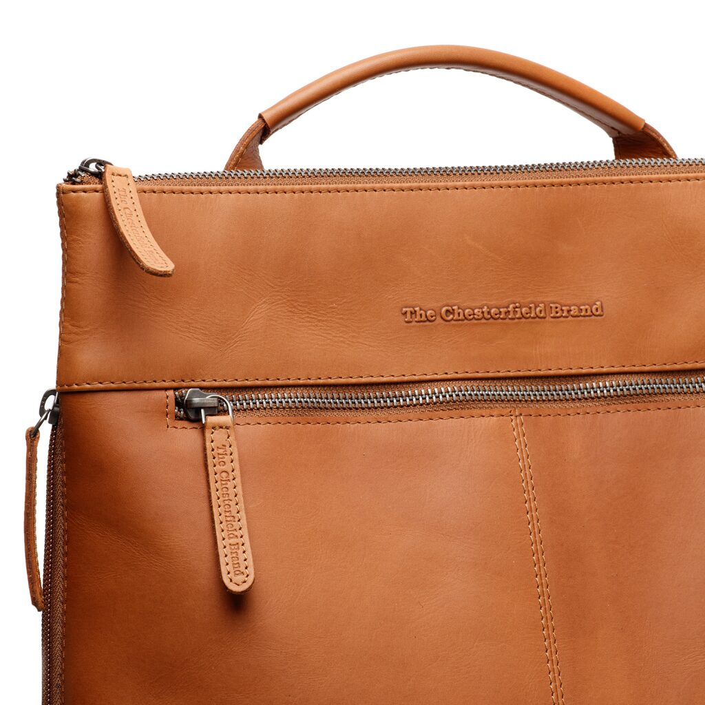 The Chesterfield Brand Lederrucksack-Handtasche 2v1 Omaha cognac, Hauptbild 4