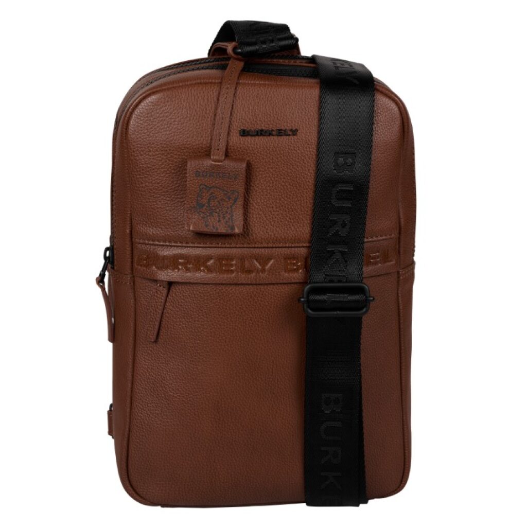 Burkely Leder Sling Bag Minimal Mason cognac, Feature-Bild Burkely Leder Sling Bag Minimal Mason cognac, Feature-Bild