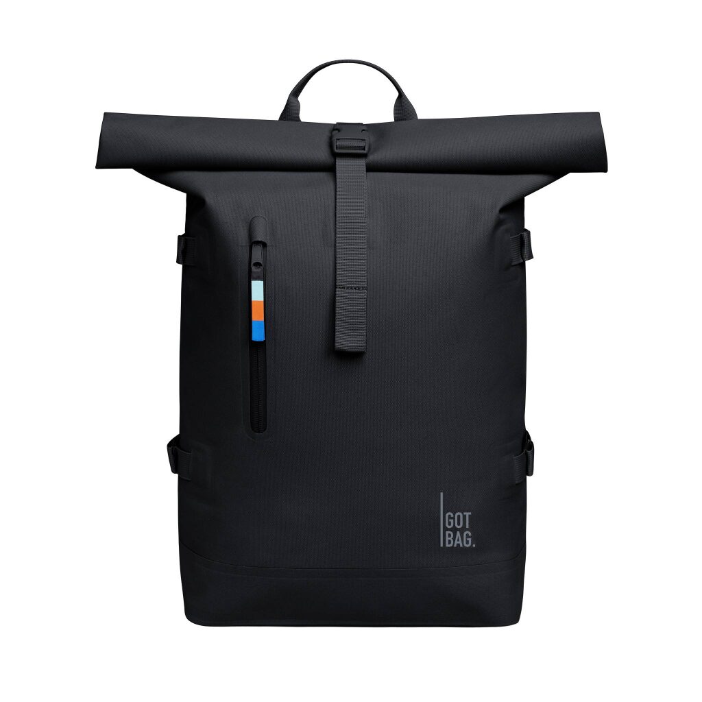 Rolltop Rucksack 2.0 Monochrome schwarz-bunt