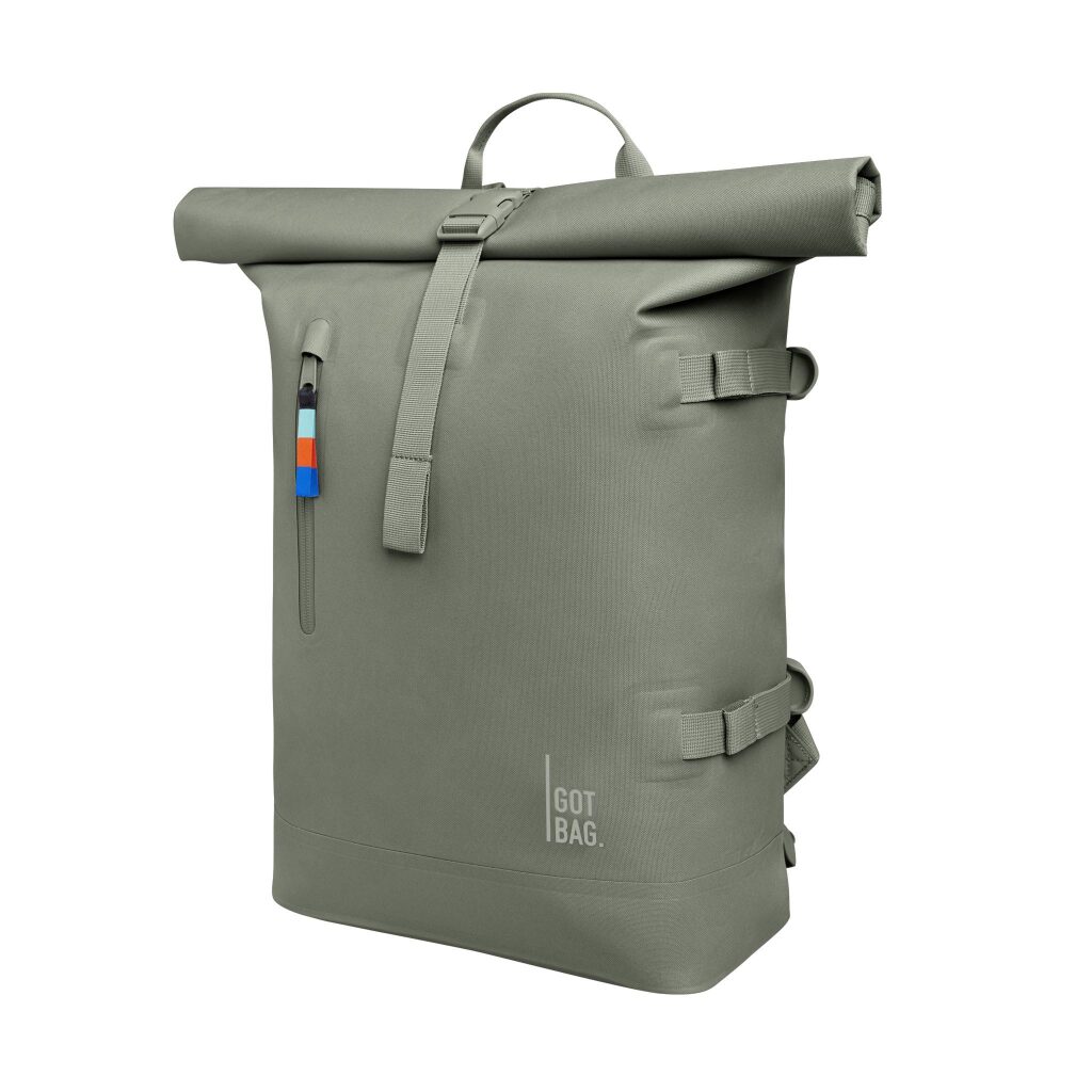 Got Bag Rolltop Rucksack 2.0 Monochrome grau-grün, Hauptbild 5