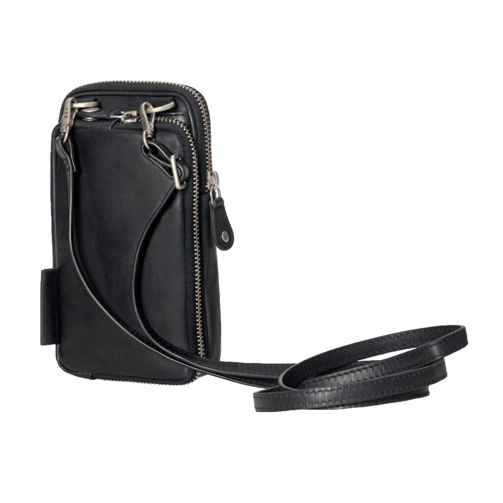 Leder Handytasche Jamie´s Orchard Prune jet black