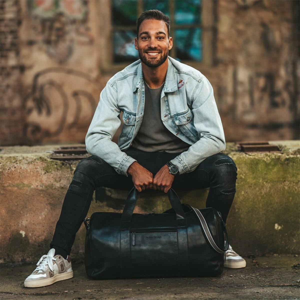 The Chesterfield Brand Leder Weekender Hudson schwarz, Feature-Bild