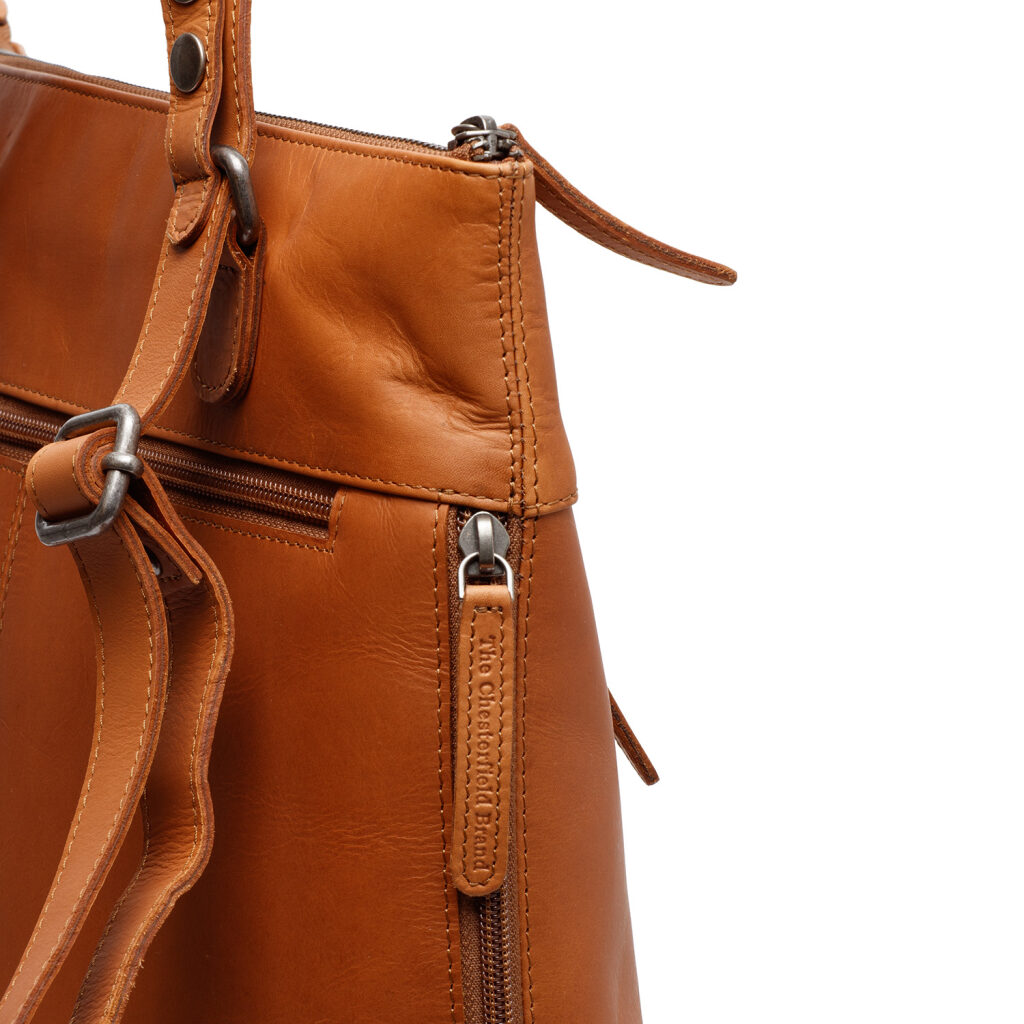 The Chesterfield Brand Lederrucksack-Handtasche 2v1 Omaha cognac, Hauptbild 3