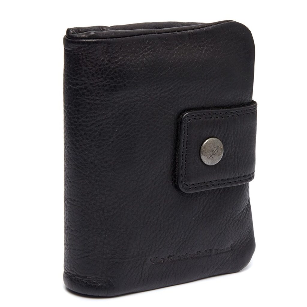 Damen Ledergeldbörse Mavona schwarz Damen Ledergeldbörse Mavona schwarz