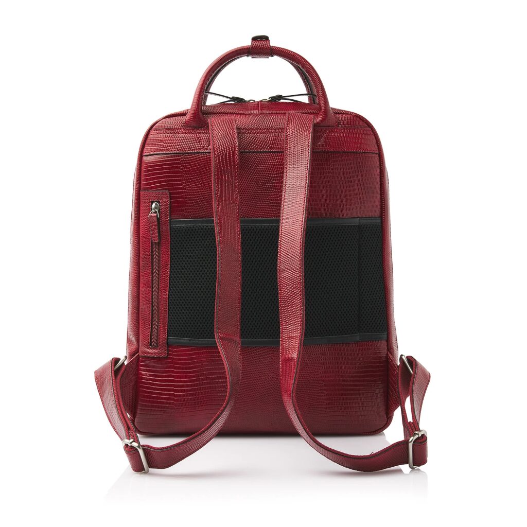 Castelijn & Beerens Lederrucksack Hanne 459577 rot, Hauptbild 5