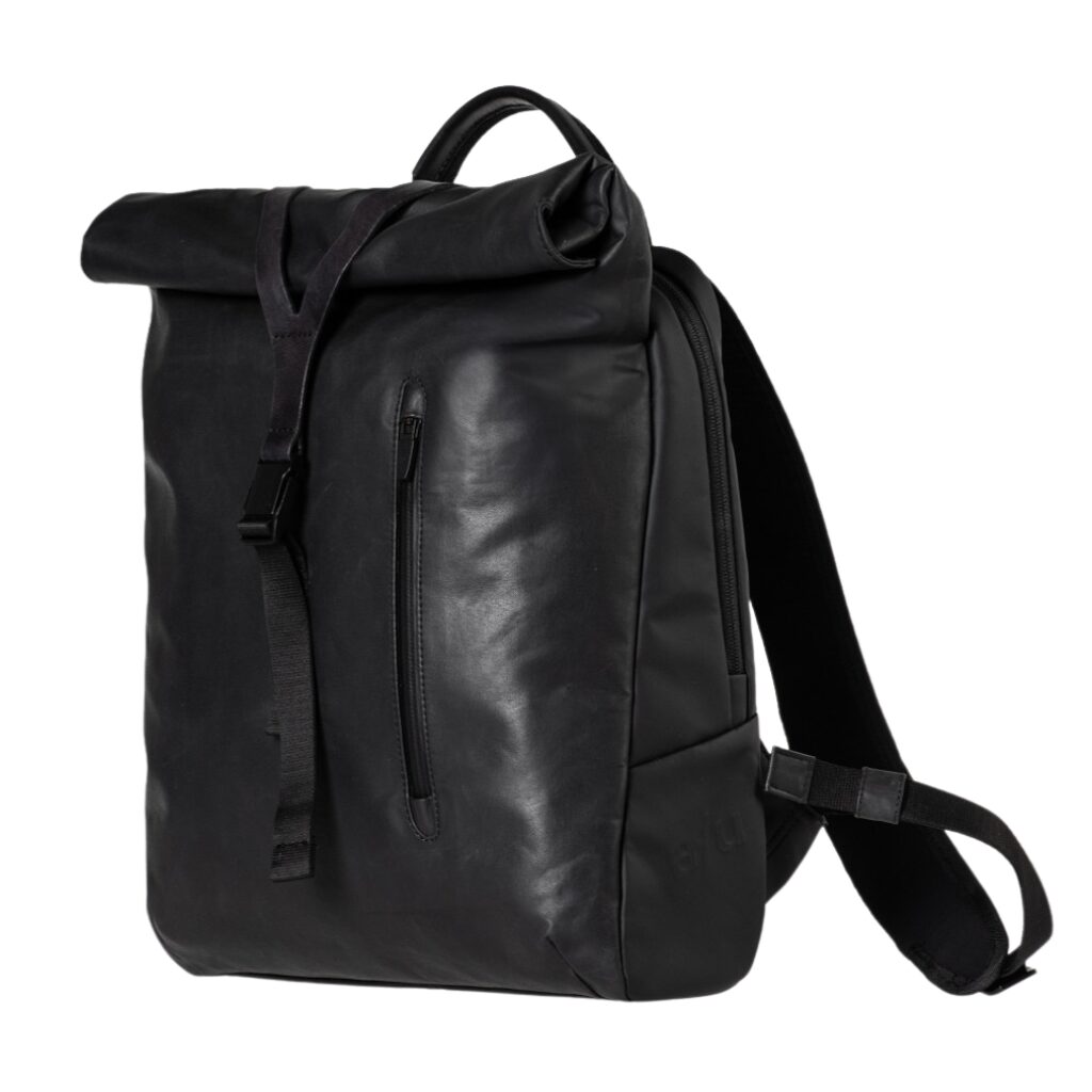 aunts & uncles Rolltop Rucksack Yabe RE schwarz, Hauptbild 3