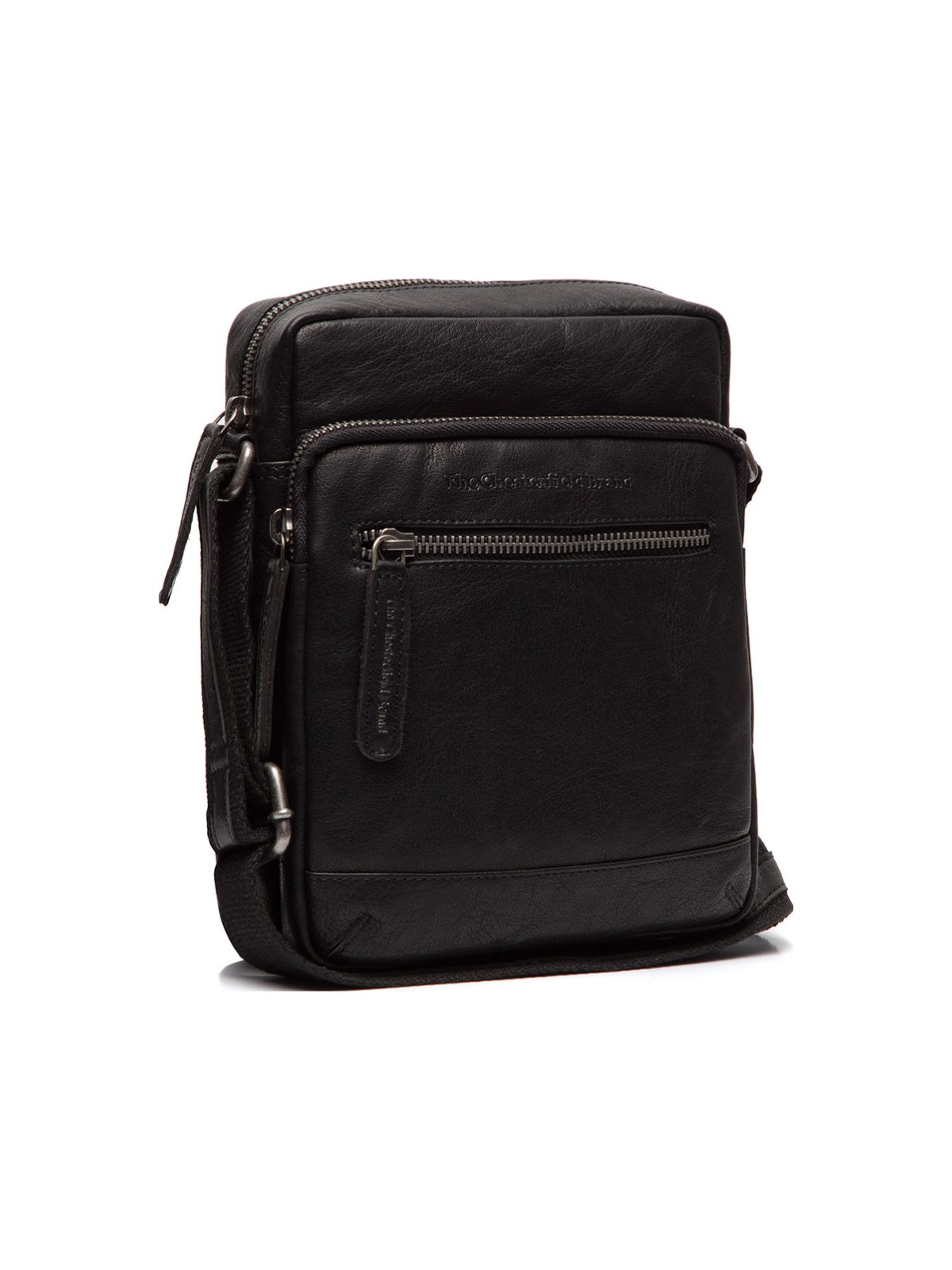 Leder Umhängetasche Arenas schwarz Leder Umhängetasche Arenas schwarz