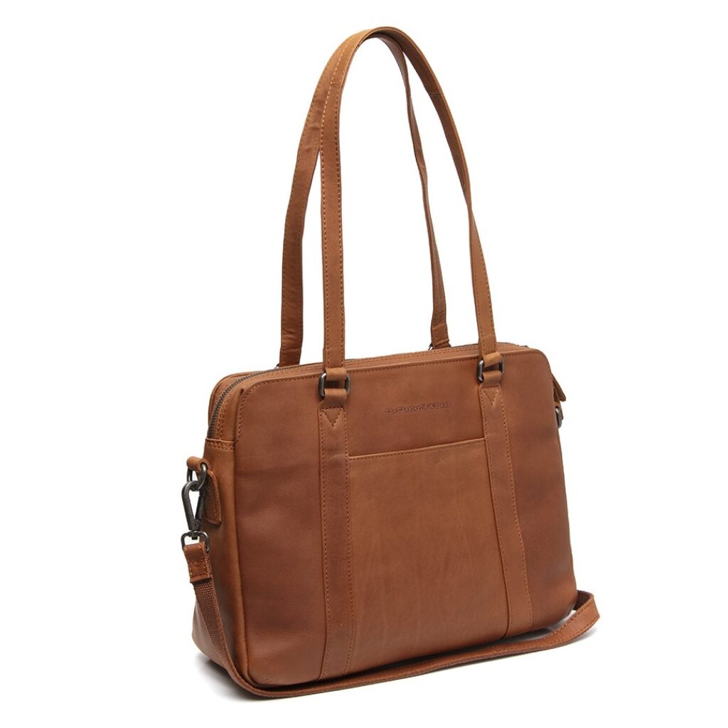 Leder Laptoptasche Pretoria cognac