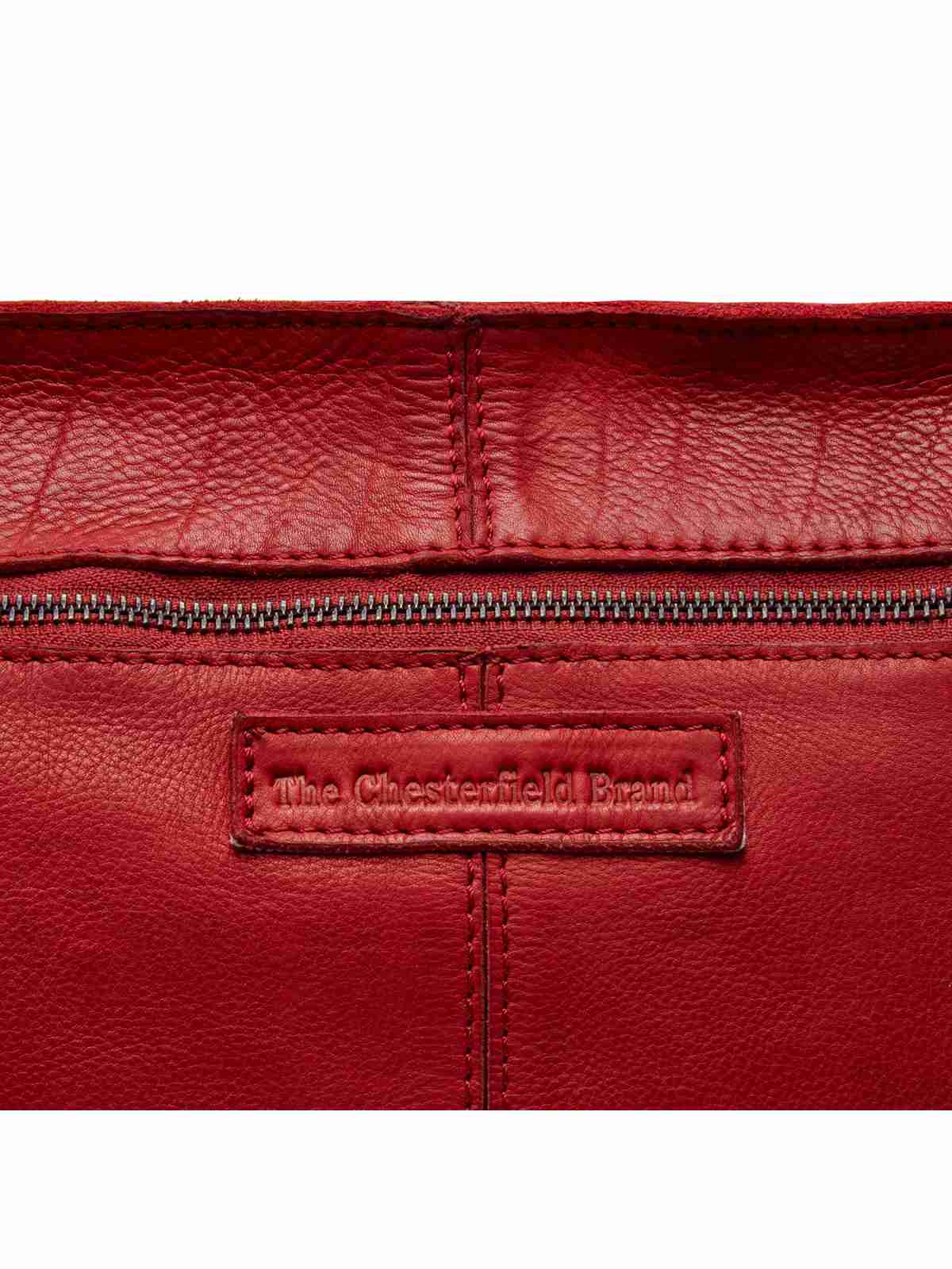 The Chesterfield Brand Leder Umhängetasche Bolivia rot, Hauptbild 6