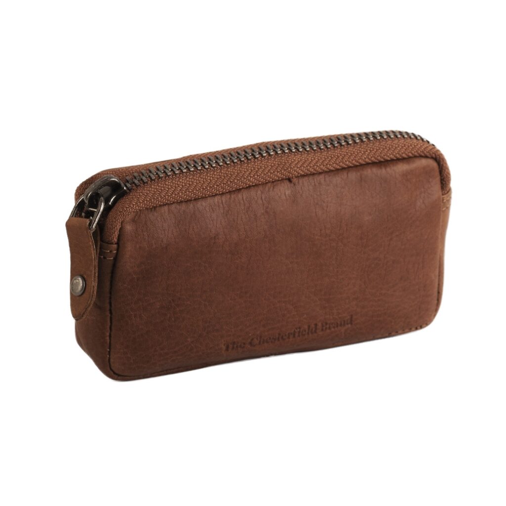 Leder Schlüsseletui Corey cognac Leder Schlüsseletui Corey cognac