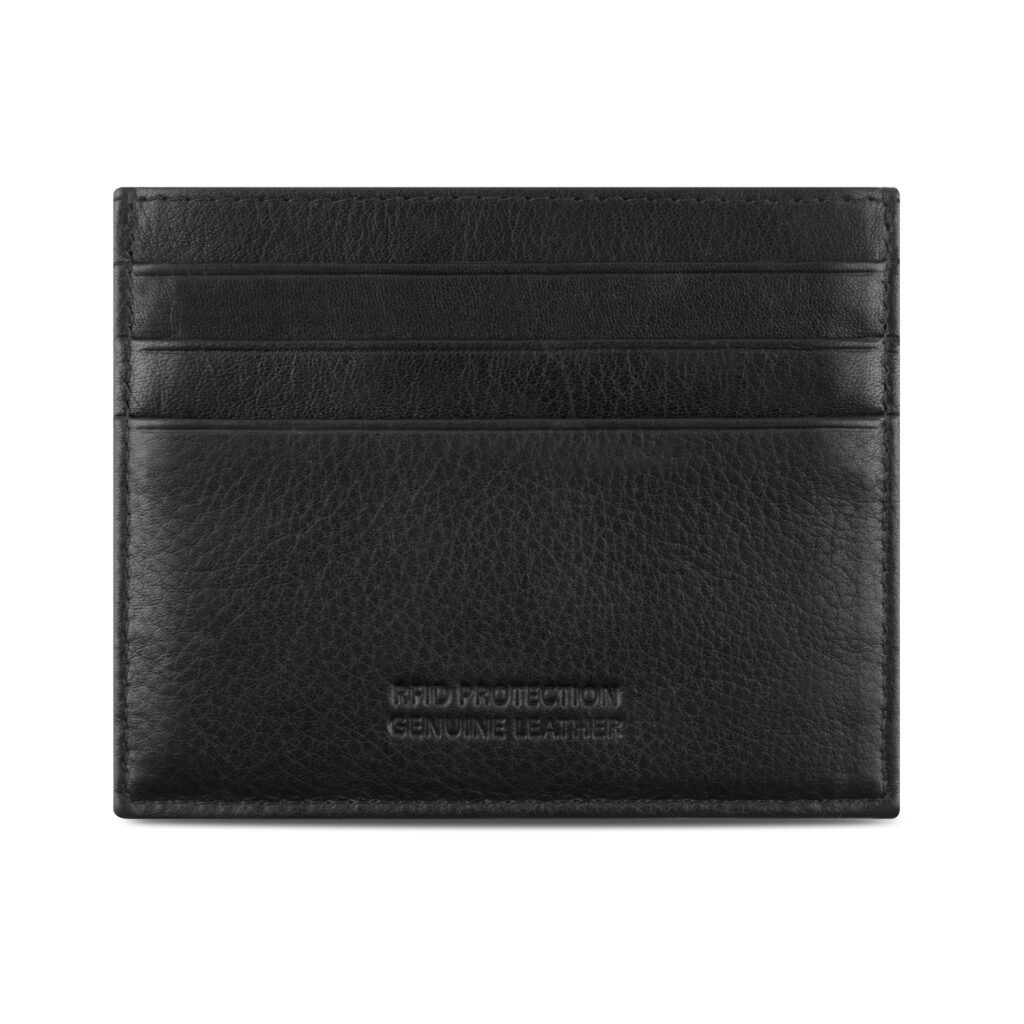 Bugatti Leder Kartenbörse Nome Card Case schwarz, Hauptbild 2