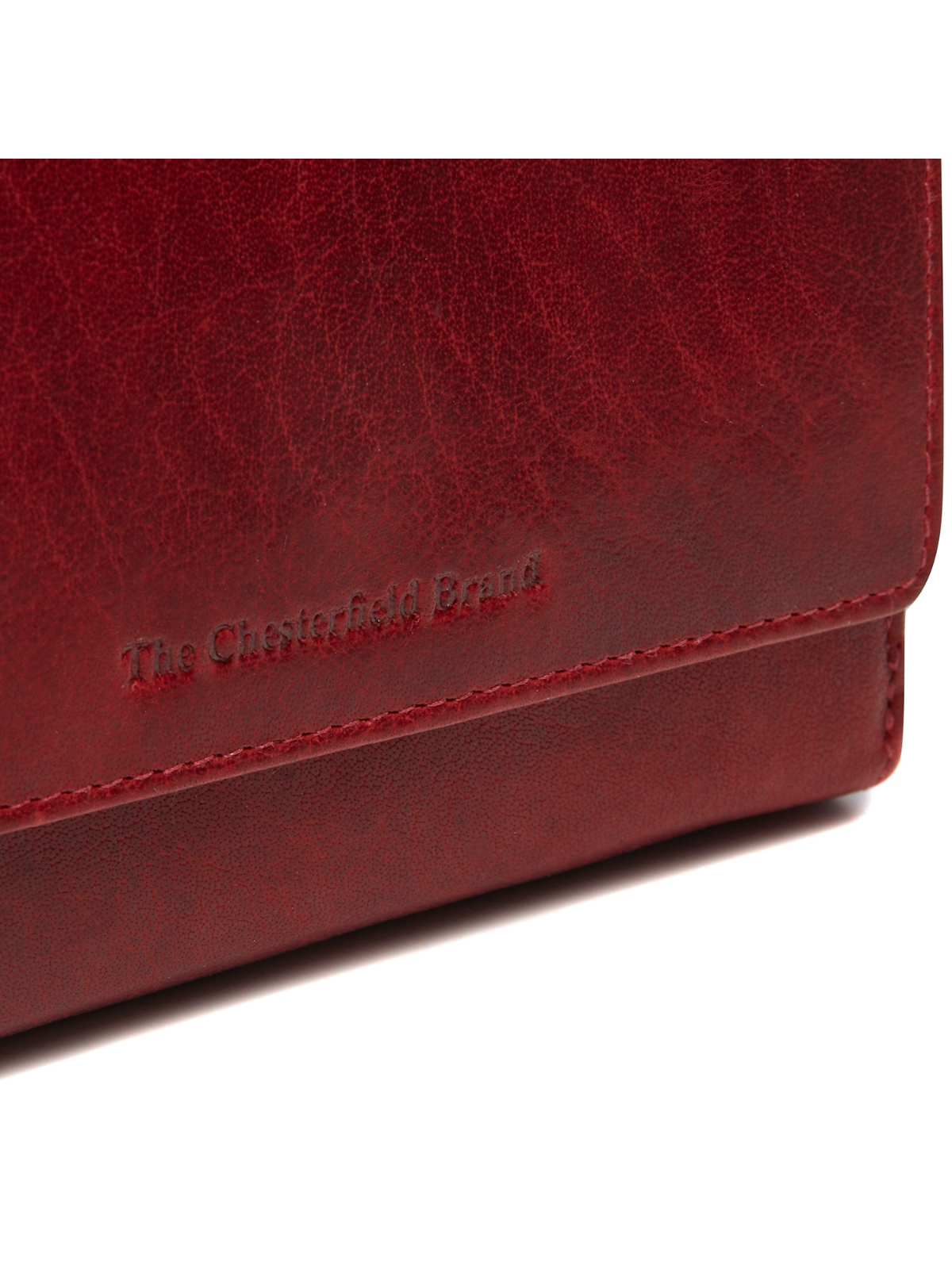 The Chesterfield Brand Ledergeldbörse Rhodos rot