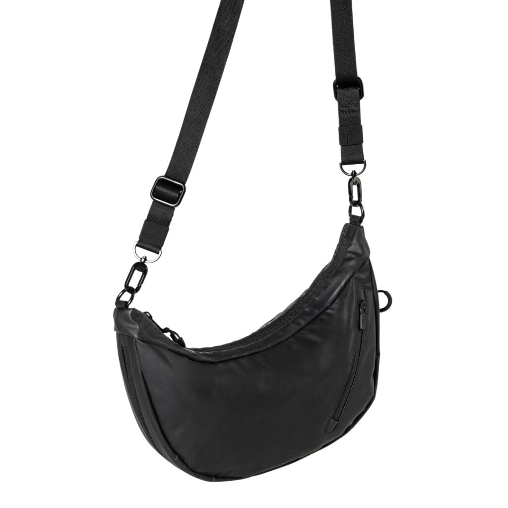 aunts & uncles Halfmoon Bag Yoshii RE schwarz, Hauptbild 3