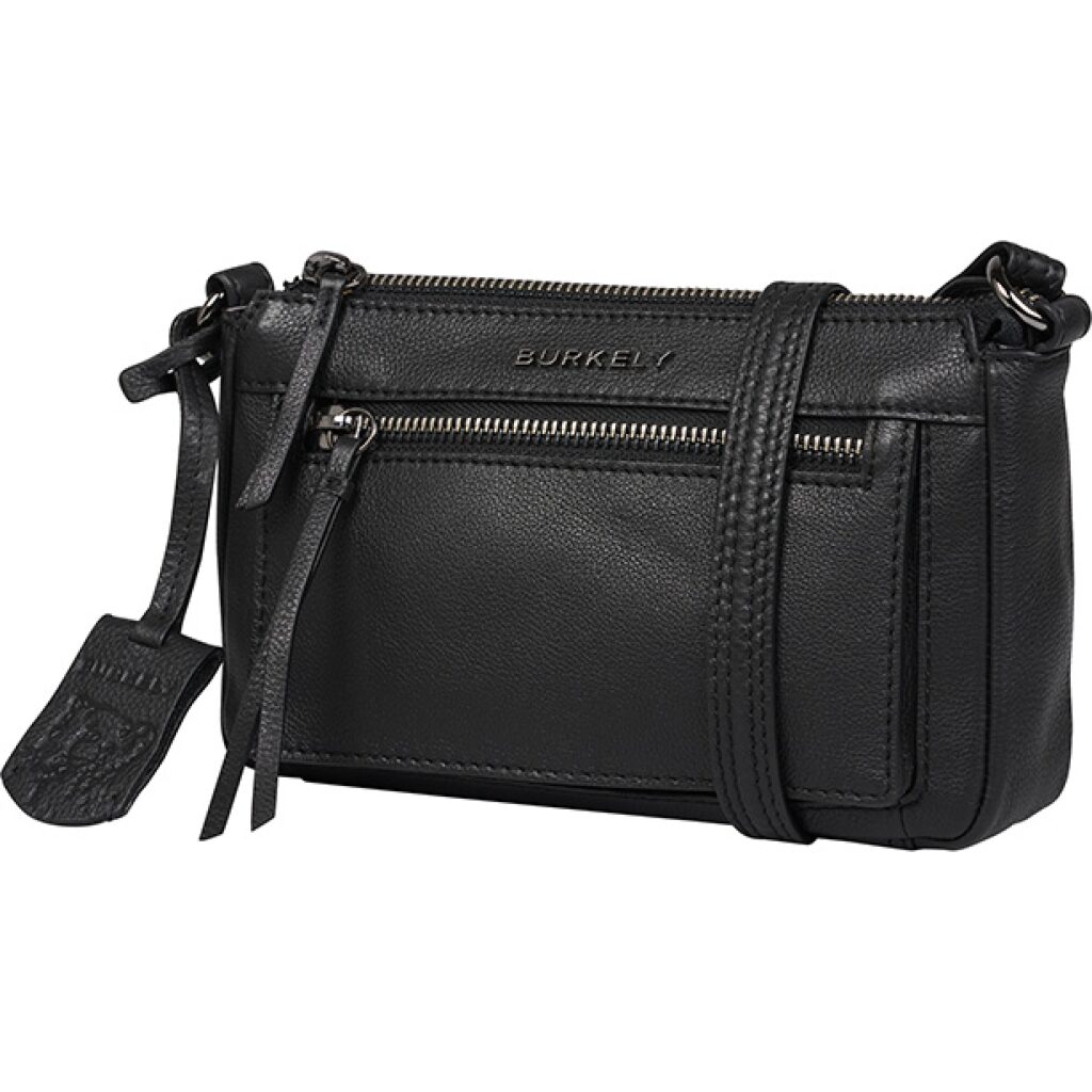 Burkely Leder Crossbody Tasche Rock Ruby schwarz, Hauptbild 3