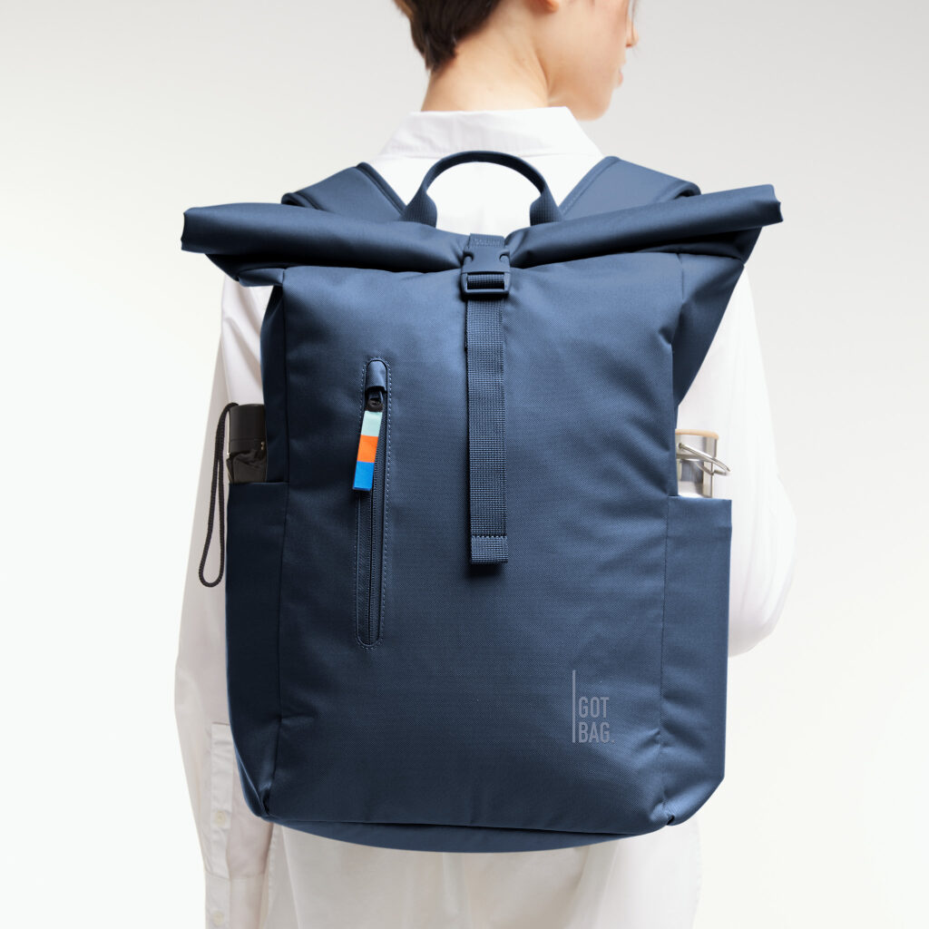 Got Bag Rolltop Rucksack easy blau, Hauptbild 7