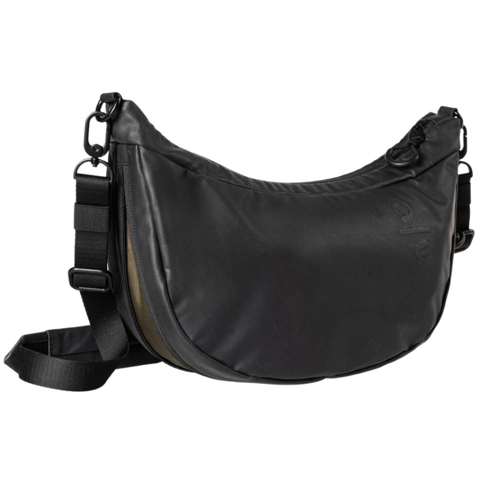 aunts & uncles Halfmoon Bag Yoshii RE schwarz, Hauptbild 4